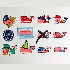 Vineyard Vines Holiday Stickers